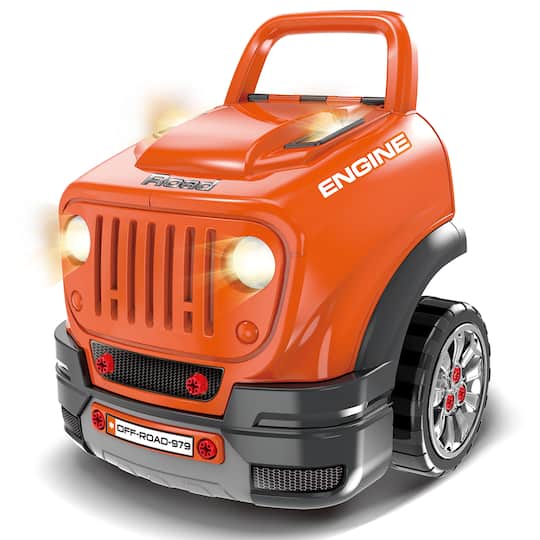 The Bubble Factory Orange ATV Car Mechanic Engine Workshop | 16.93" x 18.31" | Michaels®
